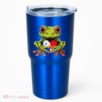 Panama Toad Frog Heart Panamanian Roots Panamanian Pride Tumbler thumb 0