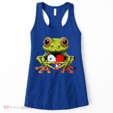 Panama Toad Frog Heart Panamanian Roots Panamanian Pride Women's Tank Top