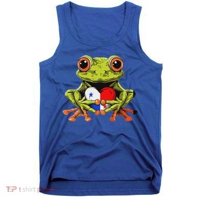 Panama Toad Frog Heart Panamanian Roots Panamanian Pride Tank Top