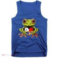 Panama Toad Frog Heart Panamanian Roots Panamanian Pride Tank Top thumb 0