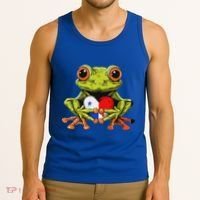 Panama Toad Frog Heart Panamanian Roots Panamanian Pride Tank Top thumb 3