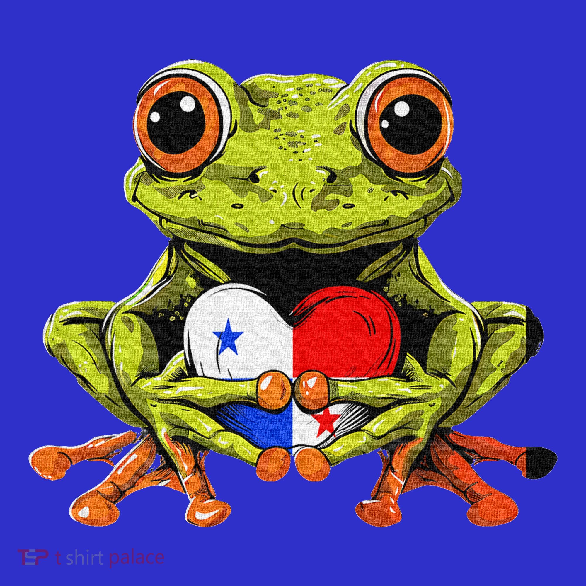 Panama Toad Frog Heart Panamanian Roots Panamanian Pride Visor