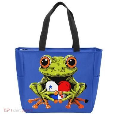 Panama Toad Frog Heart Panamanian Roots Panamanian Pride Tote Bag