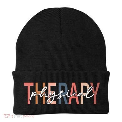 Physical Therapy Funny Physical Therapist pt therapist month Beanie