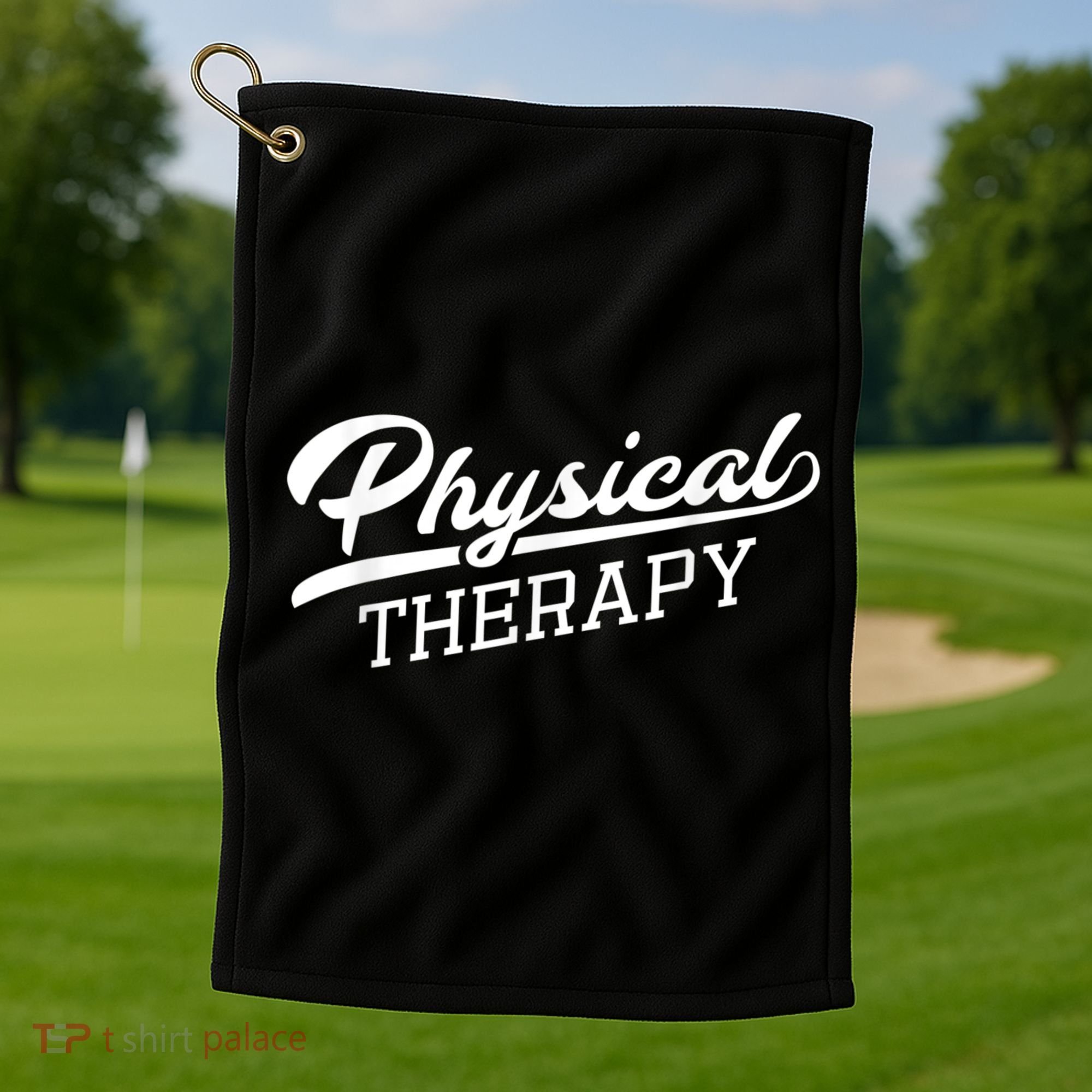 Physical Therapy For Physical Therapist Golf Towel