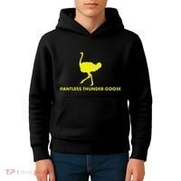 Pantless Thunder Goose Popular Random Kids Hoodie thumb 4