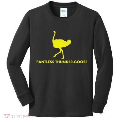 Pantless Thunder Goose Popular Random Kids Long Sleeve Shirt