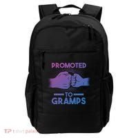 Promoted To Gramps Grandpa Cool Gift Backpack thumb 0