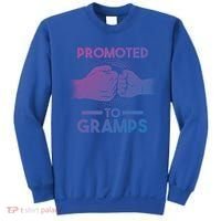 Promoted To Gramps Grandpa Cool Gift Sweatshirt thumb 0
