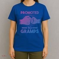 Promoted To Gramps Grandpa Cool Gift T-Shirt thumb 4