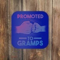 Promoted To Gramps Grandpa Cool Gift Coaster thumb 0