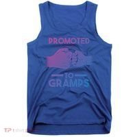 Promoted To Gramps Grandpa Cool Gift Tank Top thumb 0