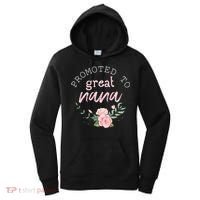 Promoted To Grandma First Time Nana Pregnancy Announcement Gift Women's Hoodie thumb 0