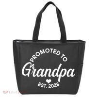 Promoted To Grandpa EST 2026 Tote Bag thumb 0