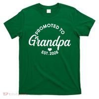 Promoted To Grandpa EST 2026 T-Shirt thumb 0