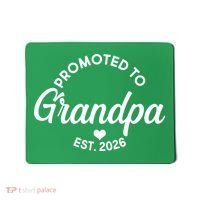 Promoted To Grandpa EST 2026 Mousepad thumb 0