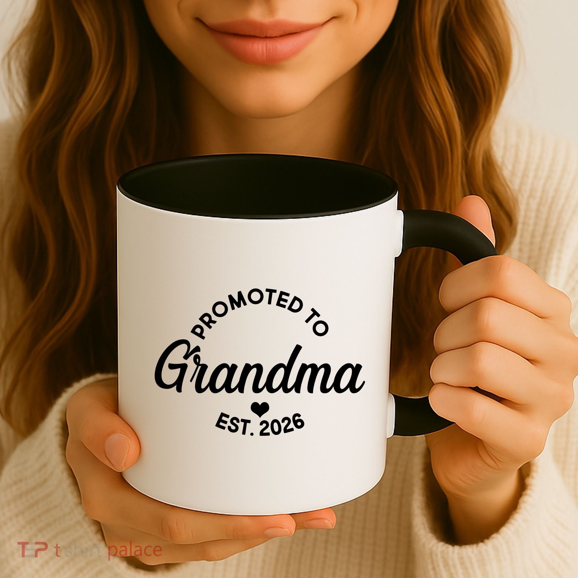 Promoted To Grandma EST 2026 Coffee Mug