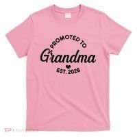 Promoted To Grandma EST 2026 T-Shirt thumb 0