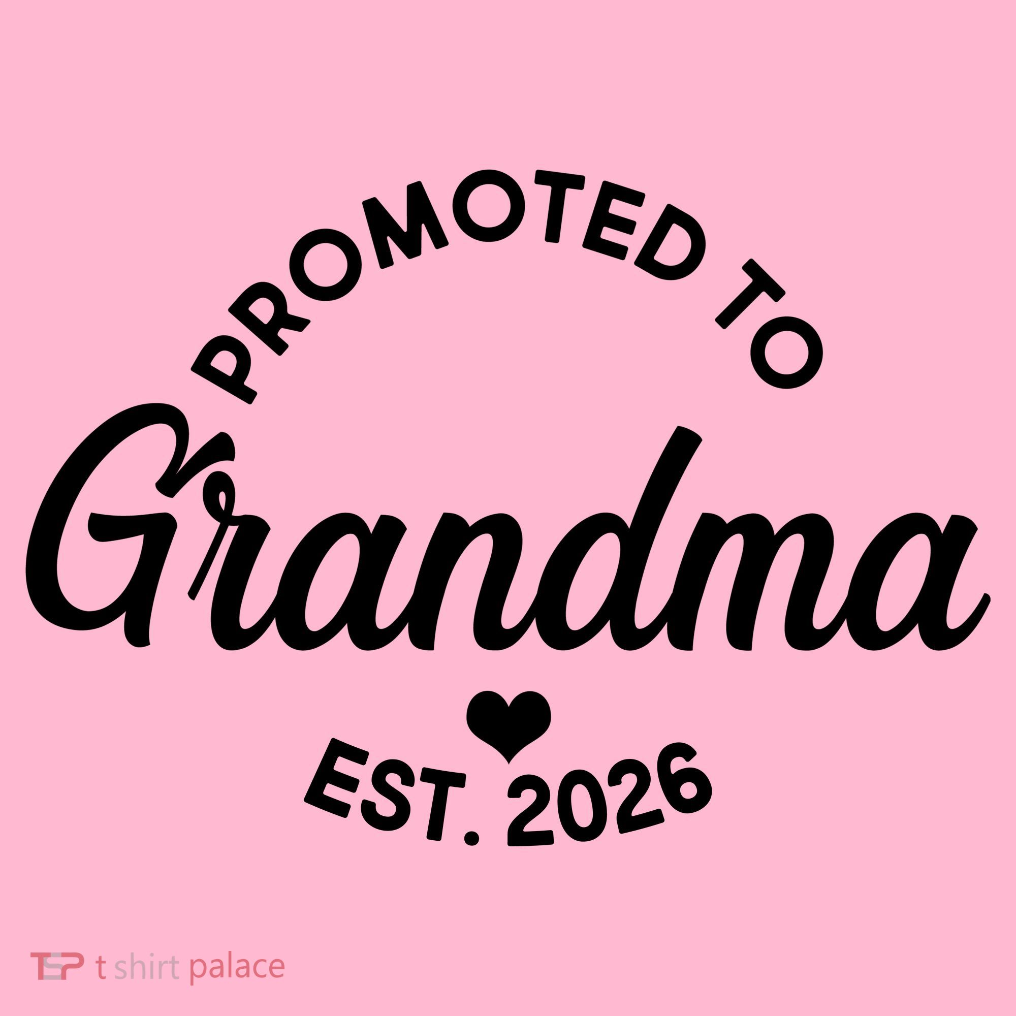 Promoted To Grandma EST 2026 Mousepad