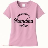 Promoted To Grandma EST 2026 Women's T-Shirt thumb 0