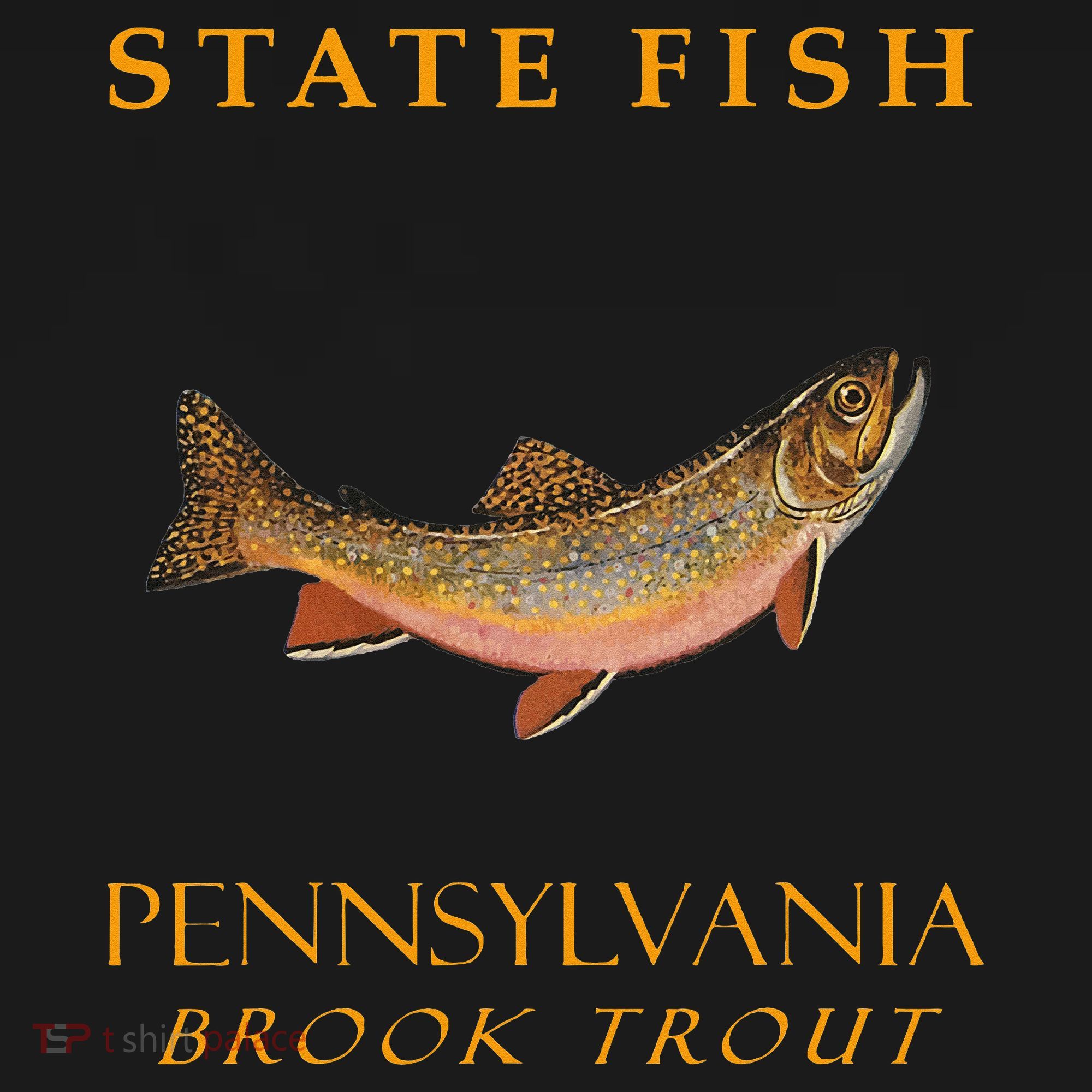 Pennsylvania Territory Game Fish The Brook Trout Apron