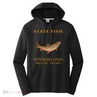 Pennsylvania Territory Game Fish The Brook Trout Performance Fleece Hoodie thumb 0