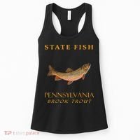 Pennsylvania Territory Game Fish The Brook Trout Women's Tank Top thumb 0