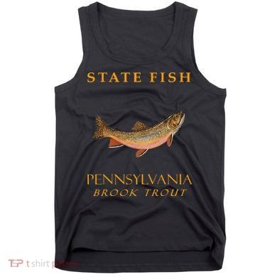 Pennsylvania Territory Game Fish The Brook Trout Tank Top
