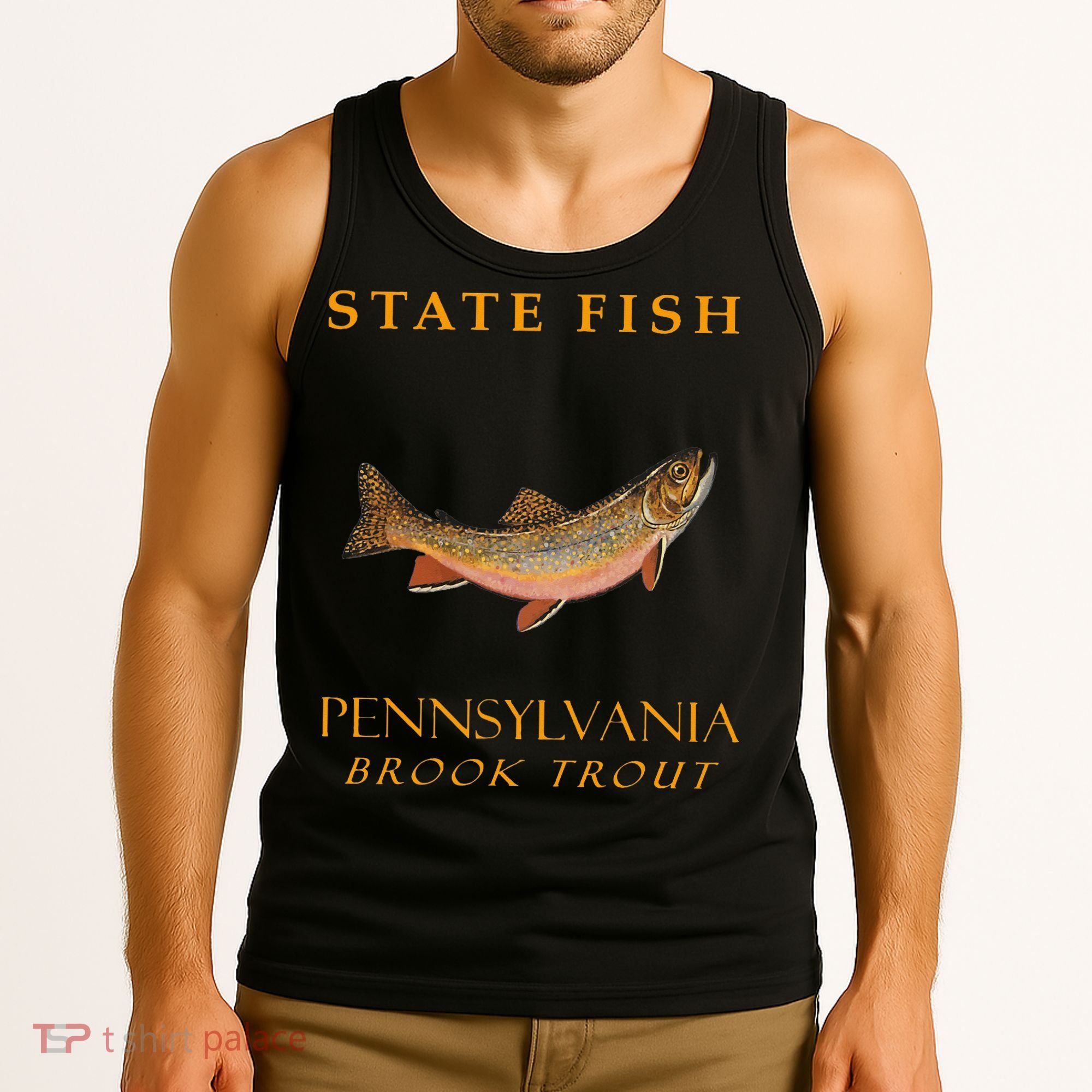 Pennsylvania Territory Game Fish The Brook Trout Tank Top
