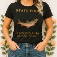 Pennsylvania Territory Game Fish The Brook Trout Women's T-Shirt thumb 2