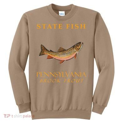 Pennsylvania Territory Game Fish The Brook Trout Sweatshirt