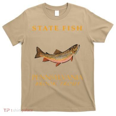 Pennsylvania Territory Game Fish The Brook Trout T-Shirt