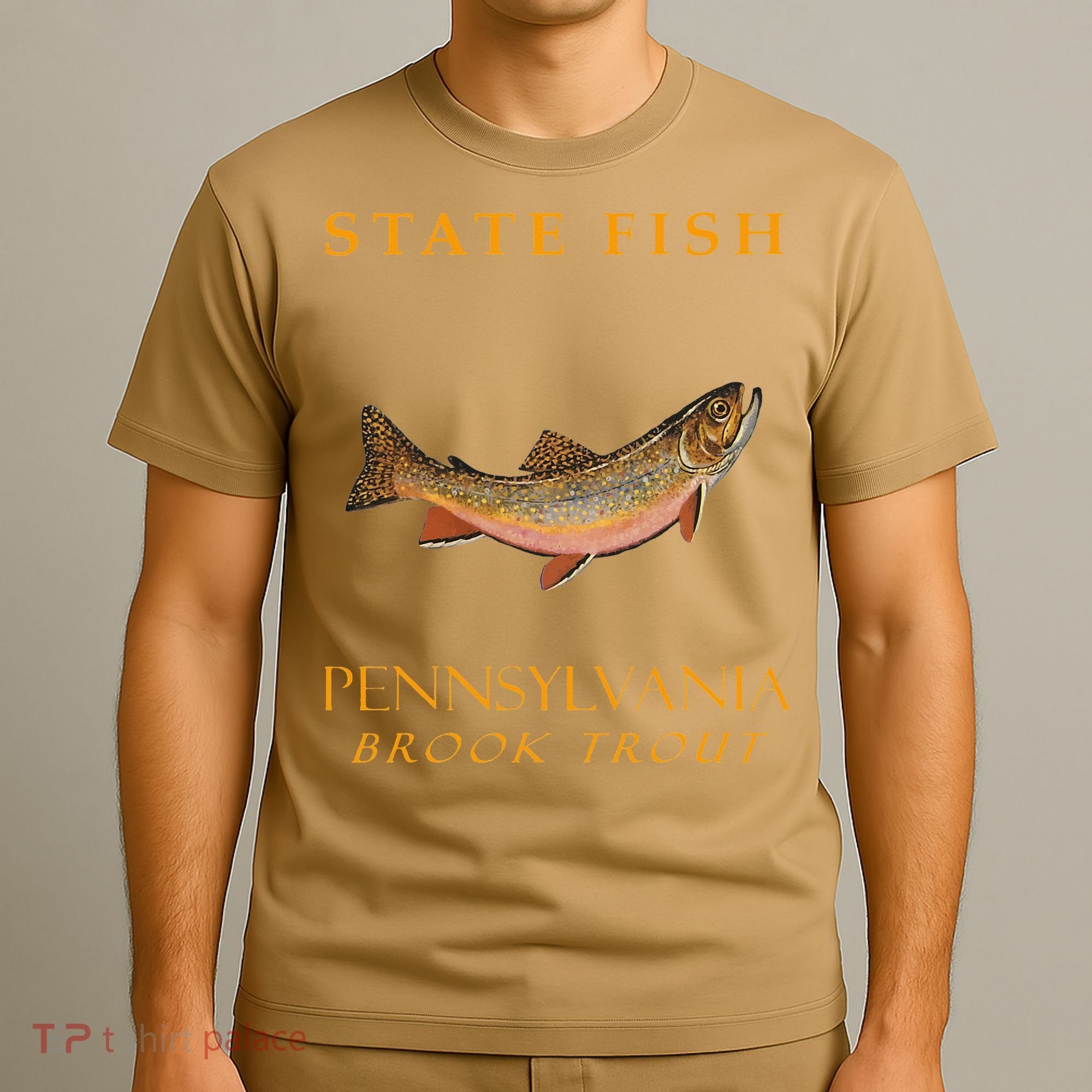 Pennsylvania Territory Game Fish The Brook Trout T-Shirt