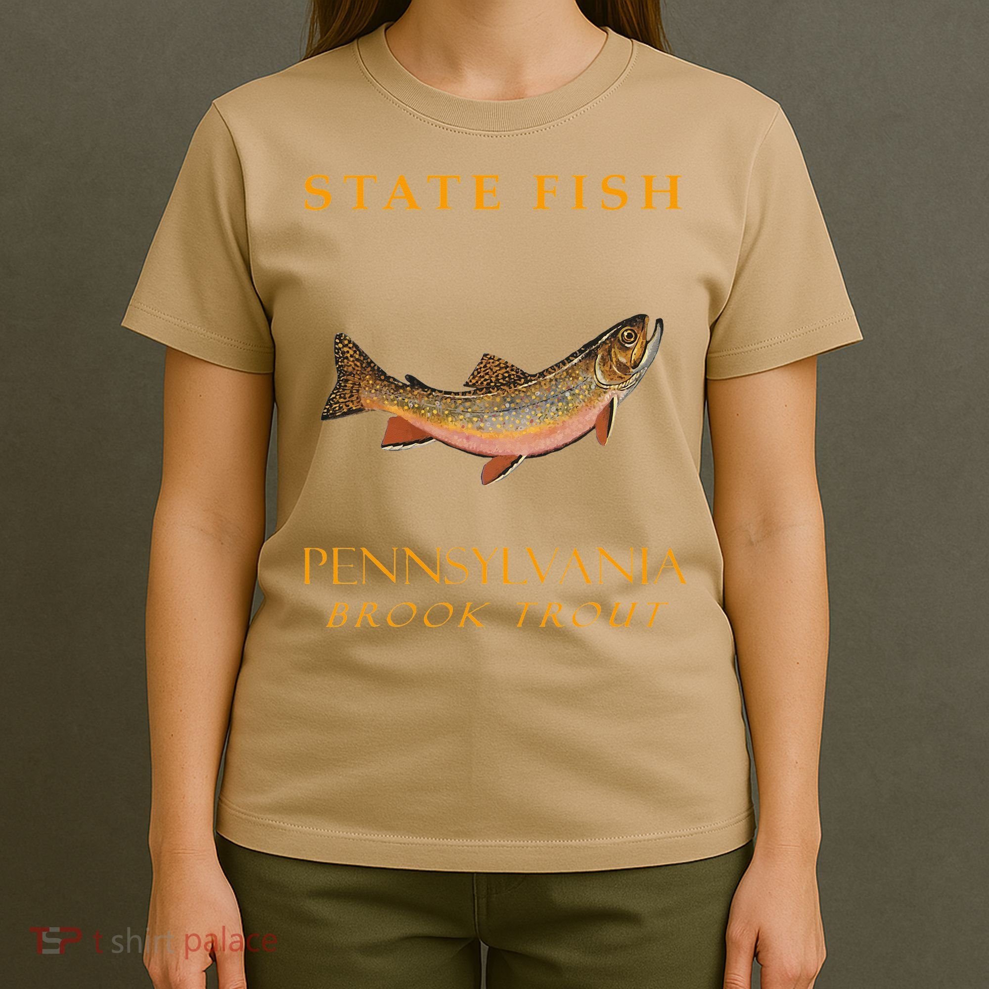 Pennsylvania Territory Game Fish The Brook Trout T-Shirt