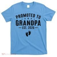 Promoted To Grandpa EST 2026 New Baby T-Shirt thumb 0