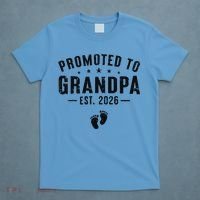Promoted To Grandpa EST 2026 New Baby T-Shirt thumb 4