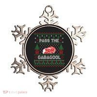 Pass The Gabagool Tacky Ugly Christmas Sweater Ornament thumb 0