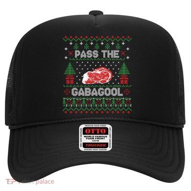 Pass The Gabagool Tacky Ugly Christmas Sweater Hat