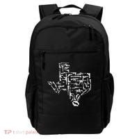 Patriotic Texan Guns Usa Gift Texas Backpack thumb 0