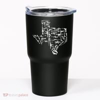Patriotic Texan Guns Usa Gift Texas Tumbler thumb 0