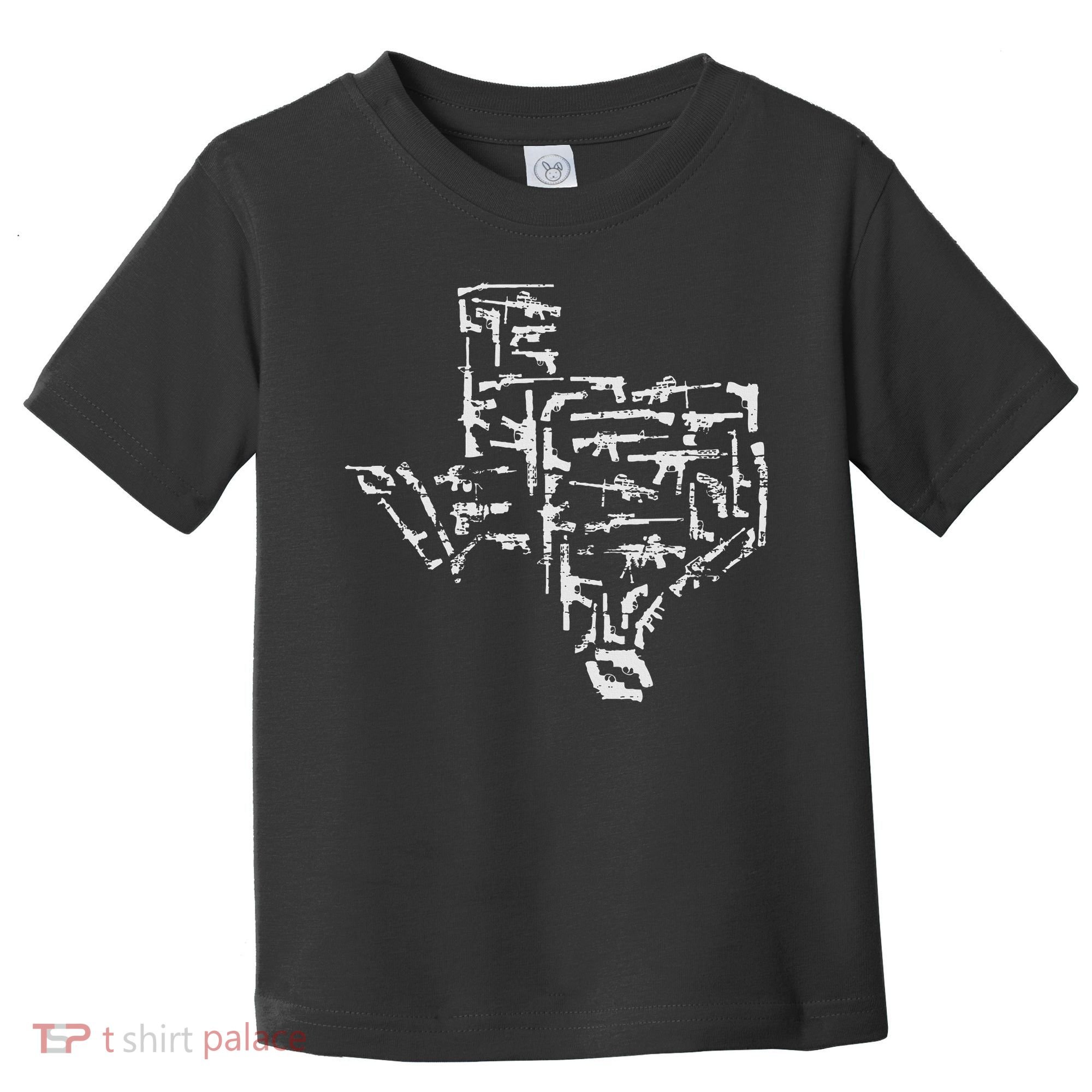 Patriotic Texan Guns Usa Gift Texas Toddler T-Shirt