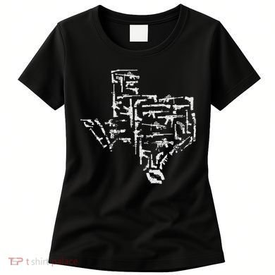 Patriotic Texan Guns Usa Gift Texas Women's T-Shirt