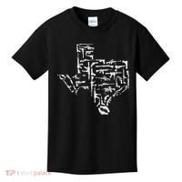 Patriotic Texan Guns Usa Gift Texas Kids T-Shirt thumb 0