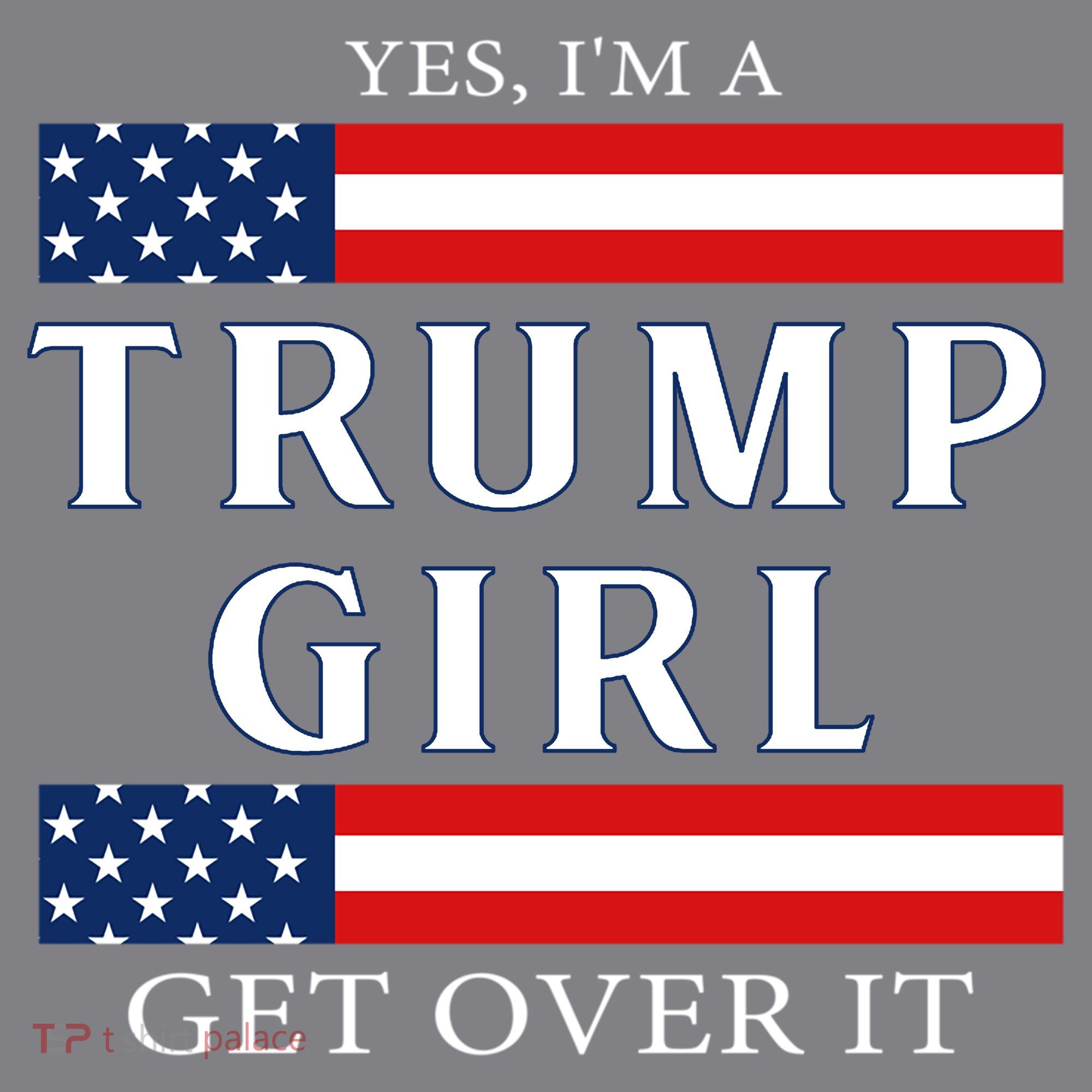 Proud Trump Girl Vote America Flag Gift Women's Hoodie