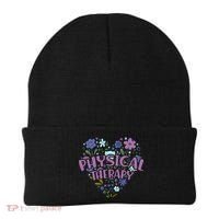 Physical Therapy Gift Love PT Physical Therapist Healthcare Beanie thumb 0