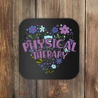 Physical Therapy Gift Love PT Physical Therapist Healthcare Coaster thumb 0