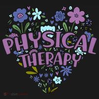 Physical Therapy Gift Love PT Physical Therapist Healthcare Polo thumb 3