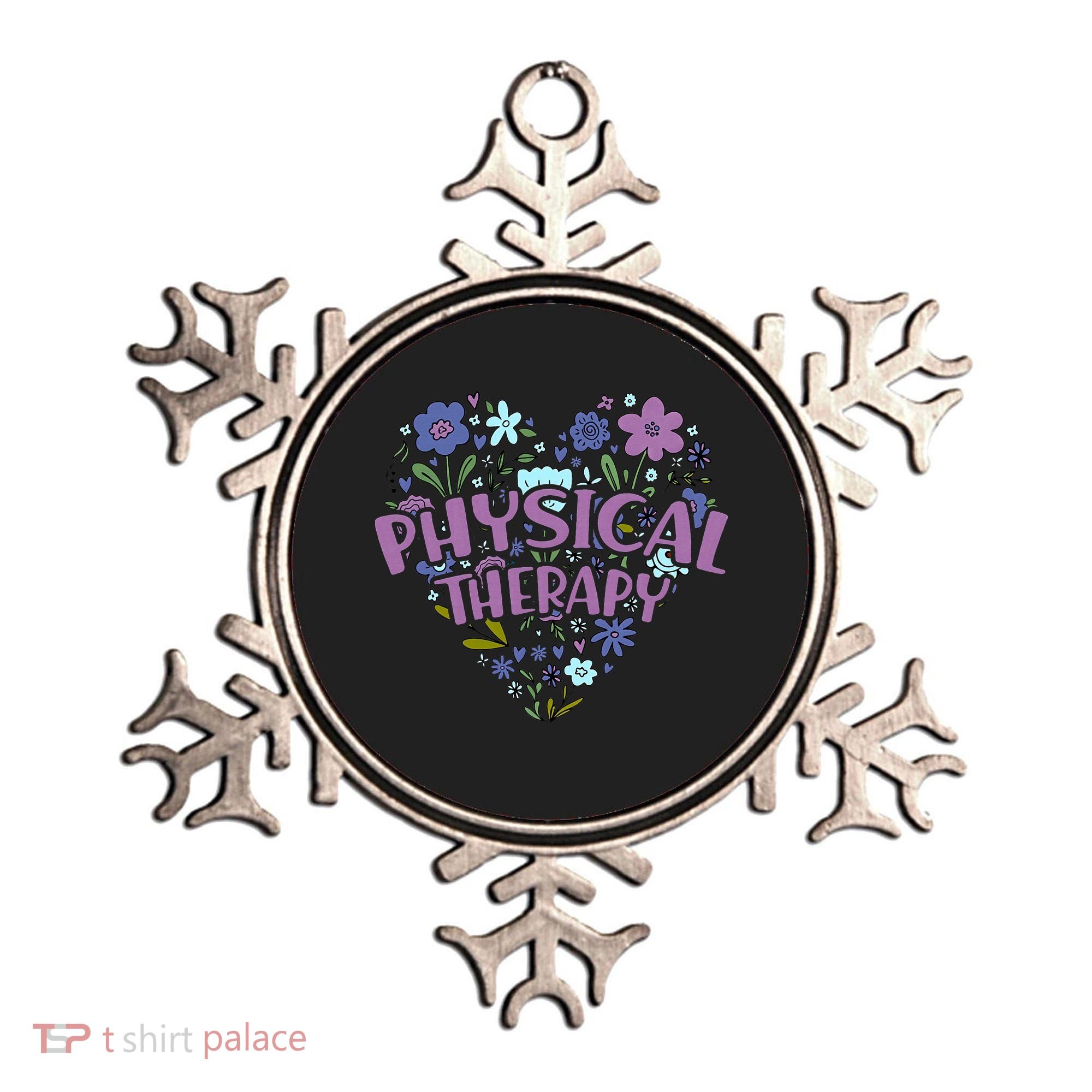 Physical Therapy Gift Love PT Physical Therapist Healthcare Ornament