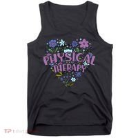 Physical Therapy Gift Love PT Physical Therapist Healthcare Tank Top thumb 0