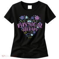 Physical Therapy Gift Love PT Physical Therapist Healthcare Women's T-Shirt thumb 0